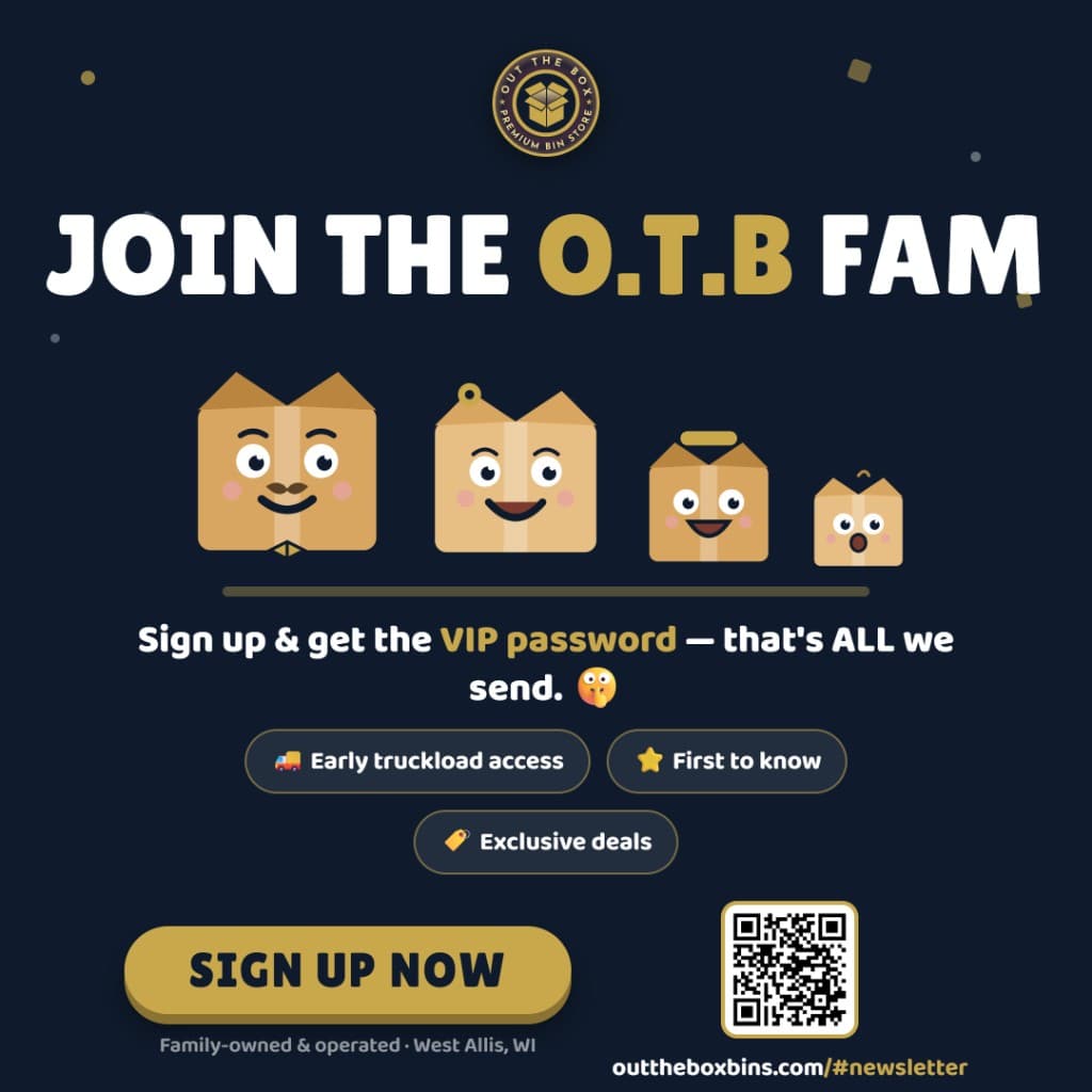 Join the O.T.B Fam — sign up for early truckload access, first-to-know alerts, and exclusive deals. Family-owned in West Allis, WI.